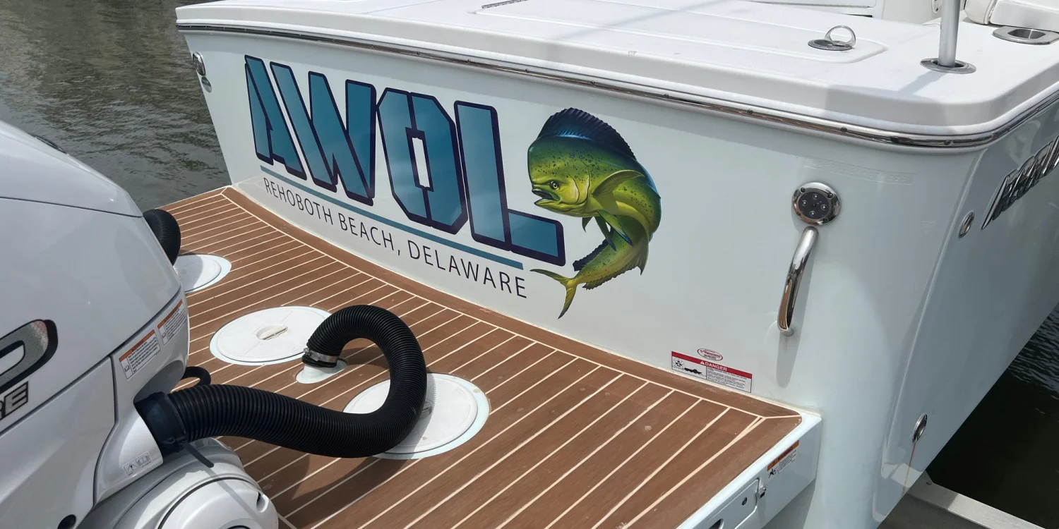 Boat Lettering & Decals