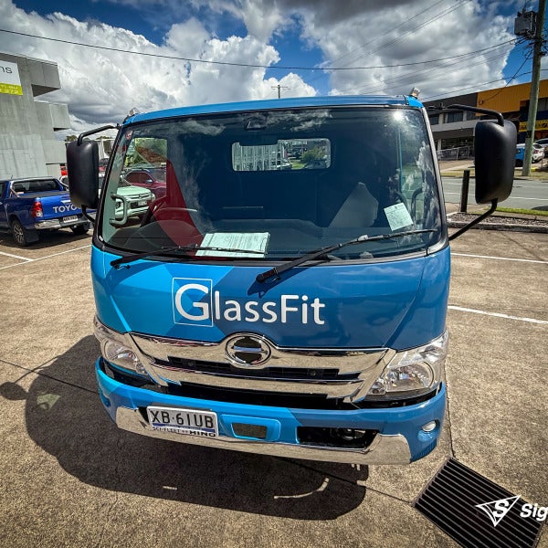 Truck Wrap - Glassfit Australia