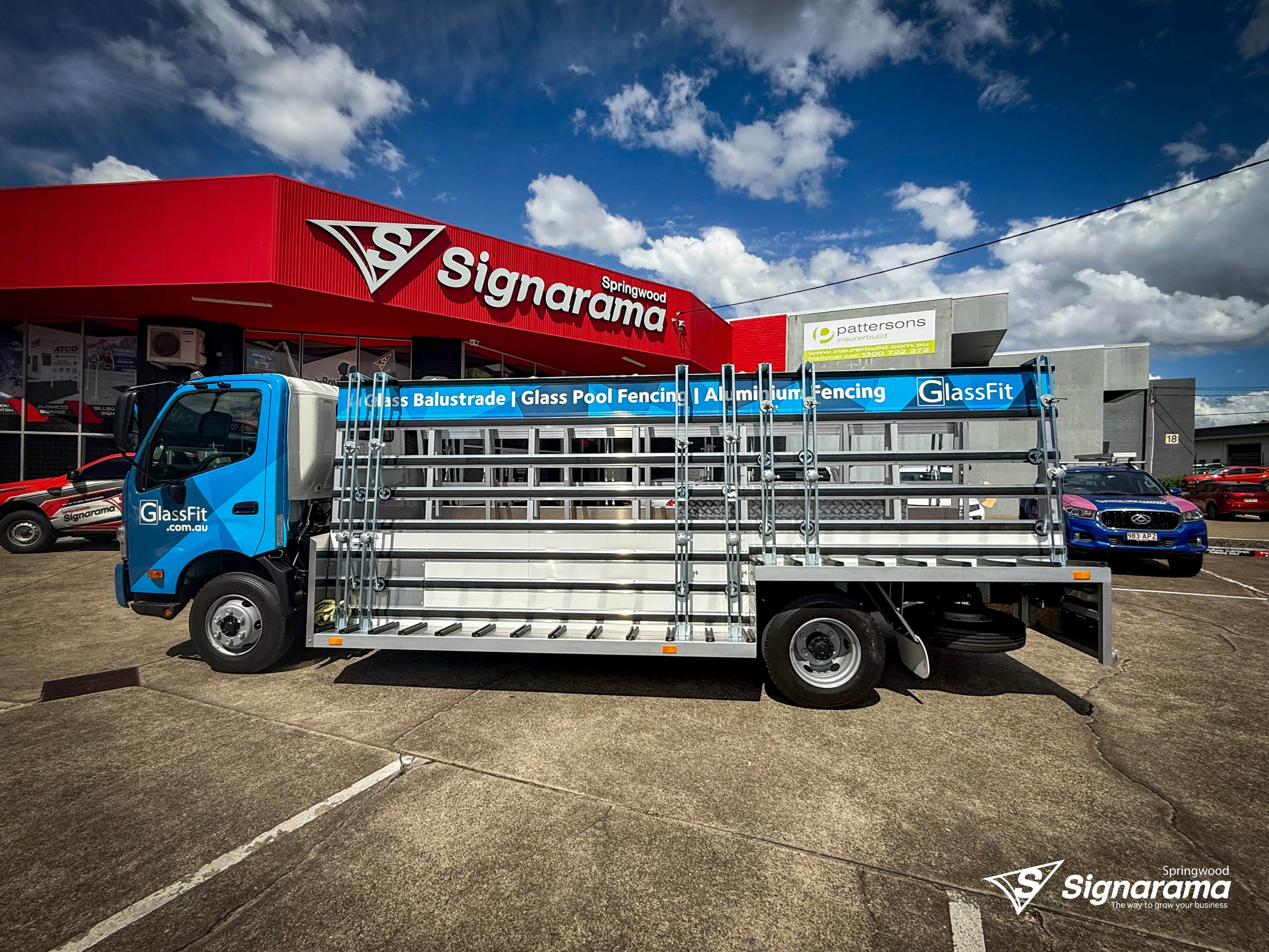 Truck Wrap - Glassfit Australia