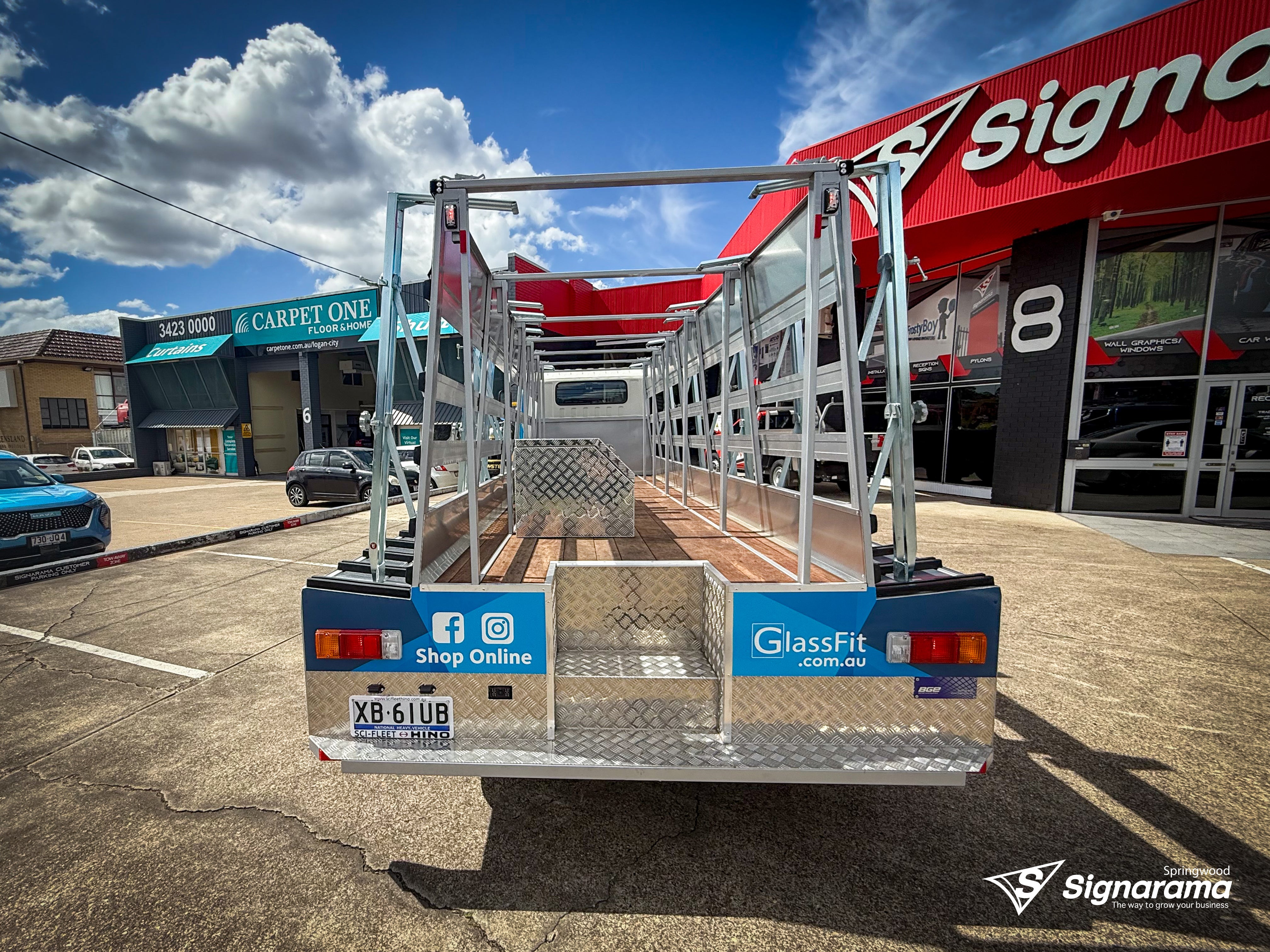 Truck Wrap - Glassfit Australia