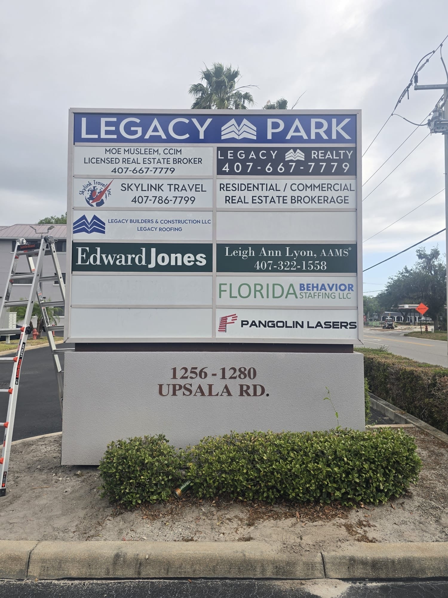 Monument Sign Acrylic Replacement