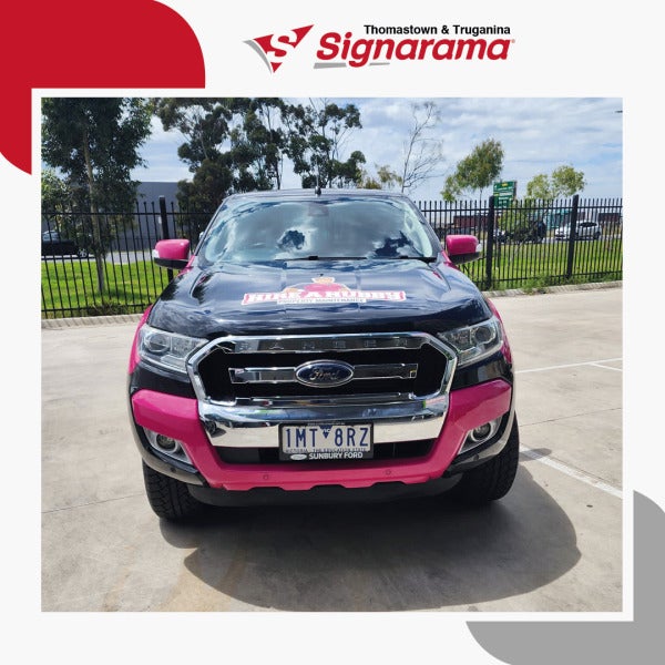 Professional Ute Truck Wrap for Hire A Hubby – By Signarama Thomastown & Truganina