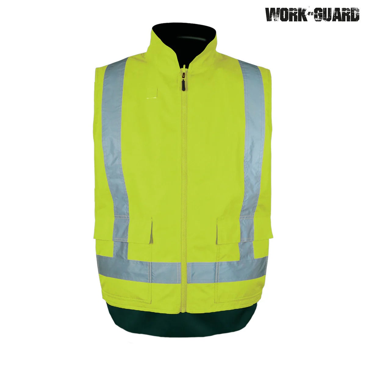 Workguard Reversible Fleece Lined Safety Vest