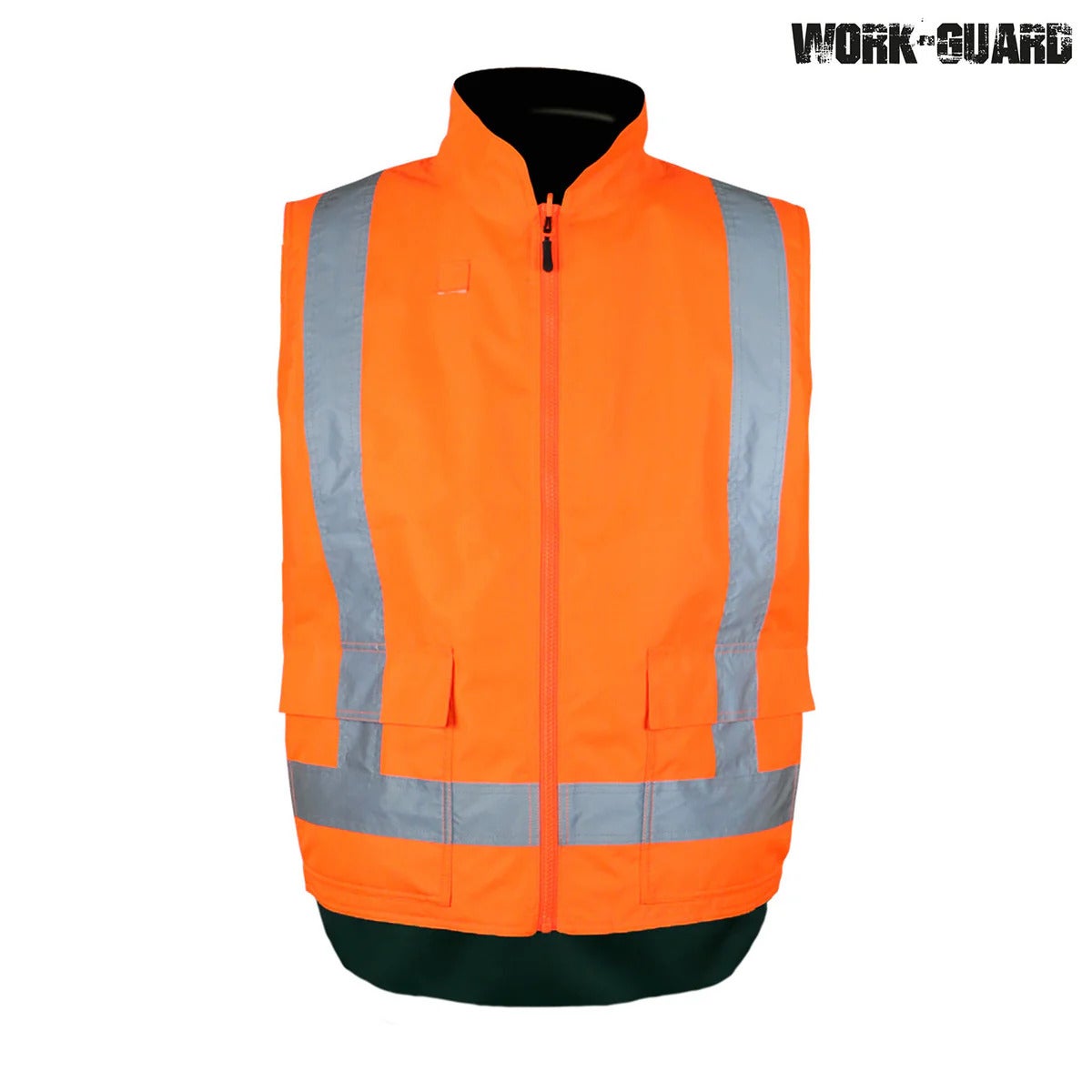 Workguard Reversible Fleece Lined Safety Vest