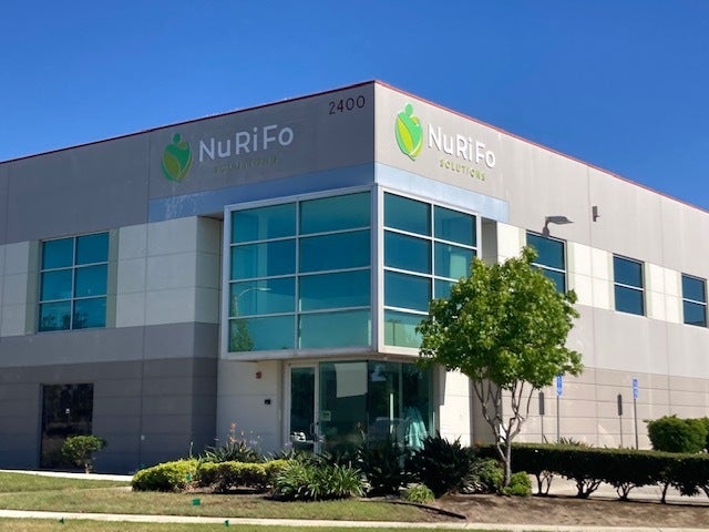 Custom Building Signs for Nu Ri Fo Solutions: Manufactured, Designed, and Installed by Signarama
