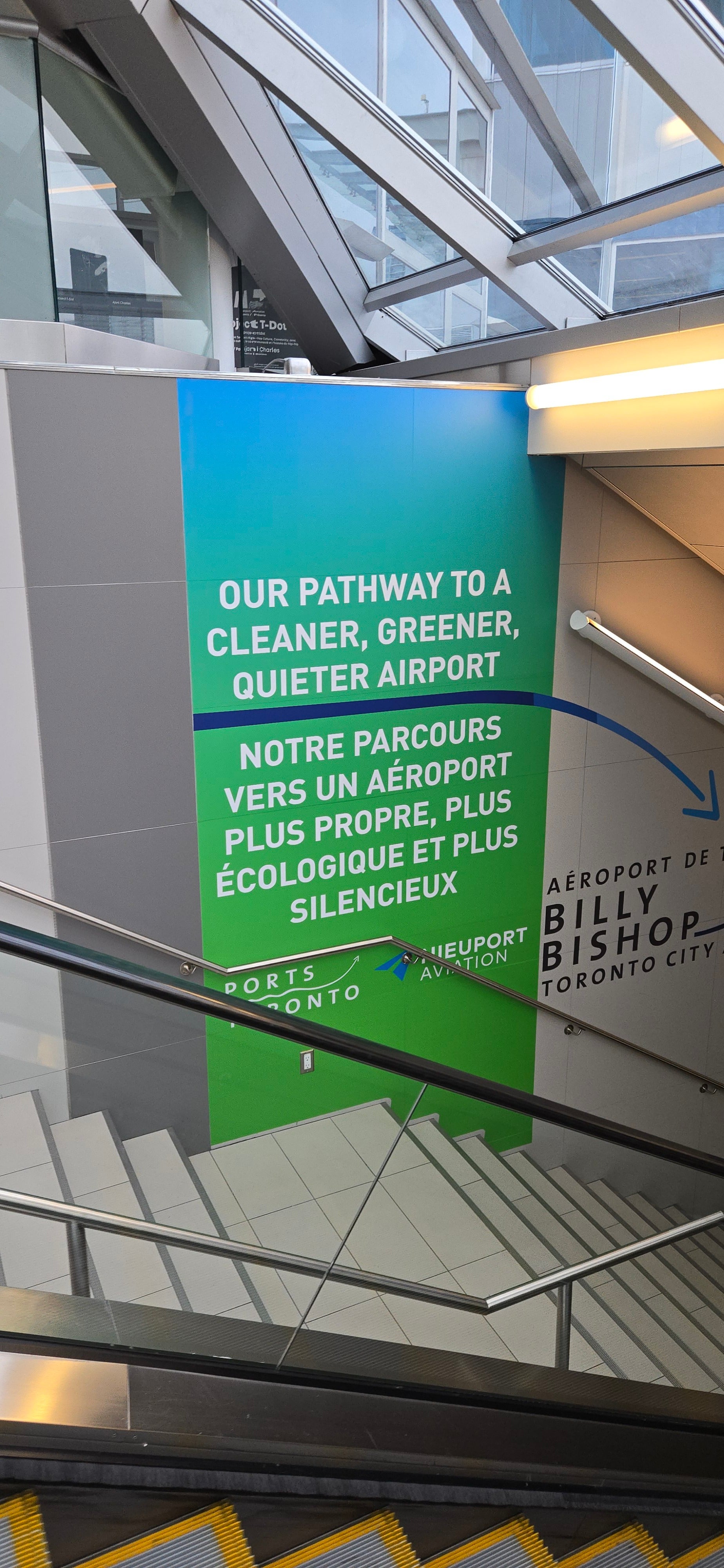 Signarama Toronto East Navigates Complexities for Ports Toronto with Wall Graphics at Billy Bishop Airport