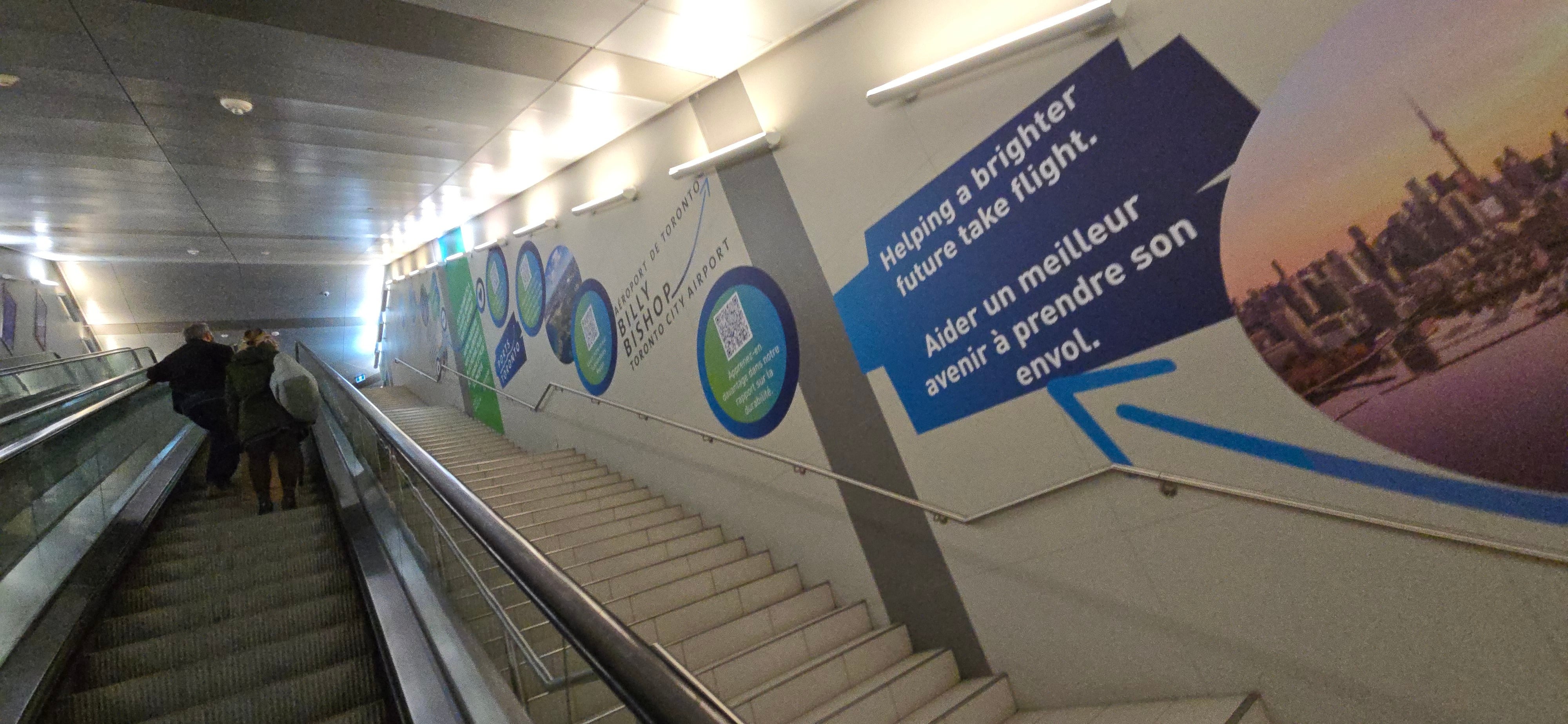 Signarama Toronto East Navigates Complexities for Ports Toronto with Wall Graphics at Billy Bishop Airport