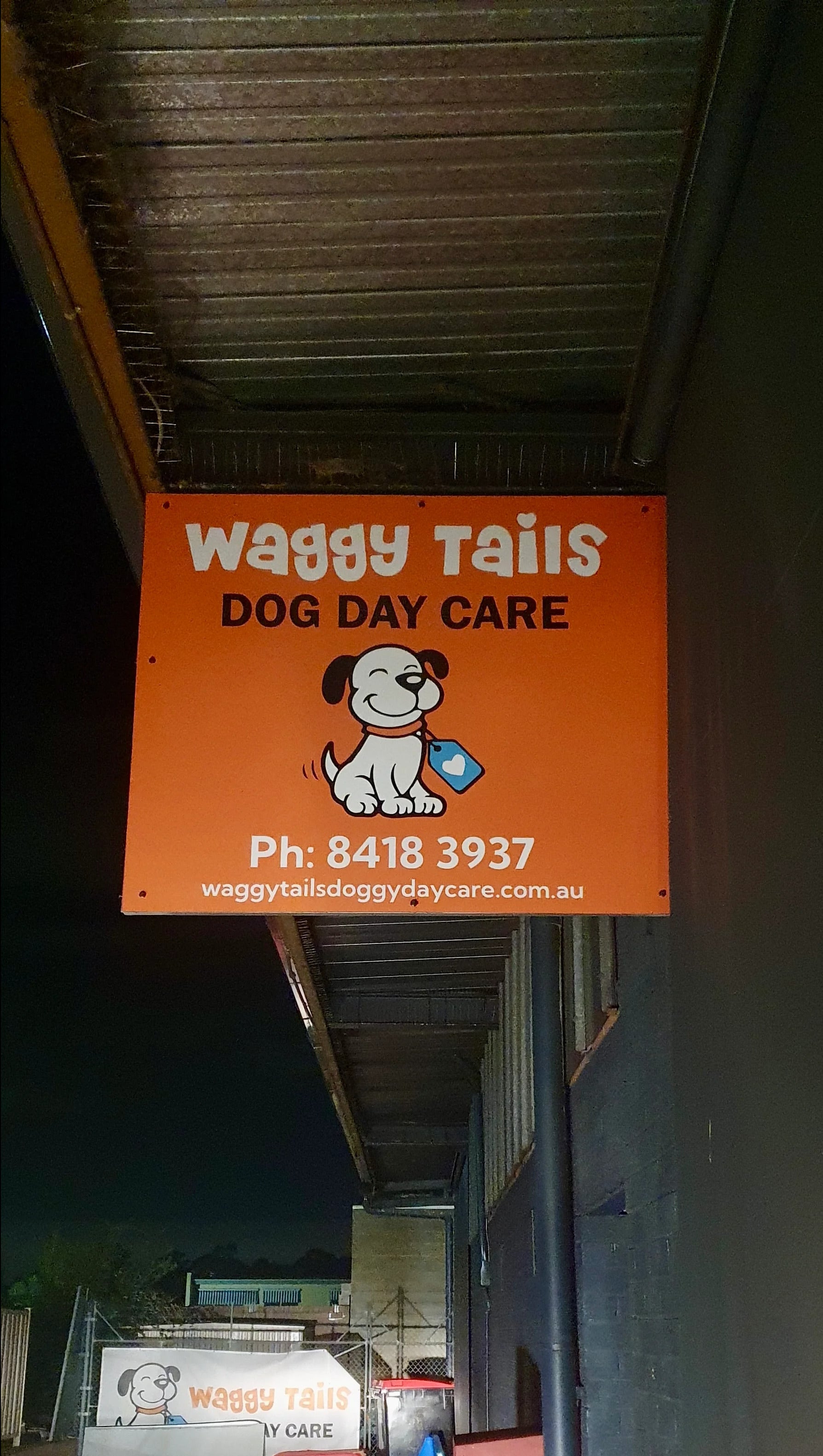 Signage update - Waggy Tails Dog Day Care - Eltham VIC.
