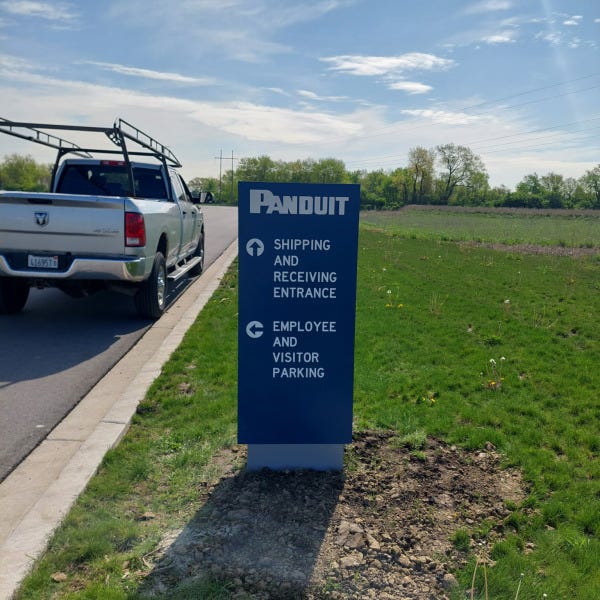 Panduit Wayfinding Shipping and Receiving