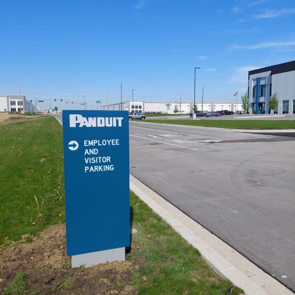 Panduit Wayfinding Employee Visitor