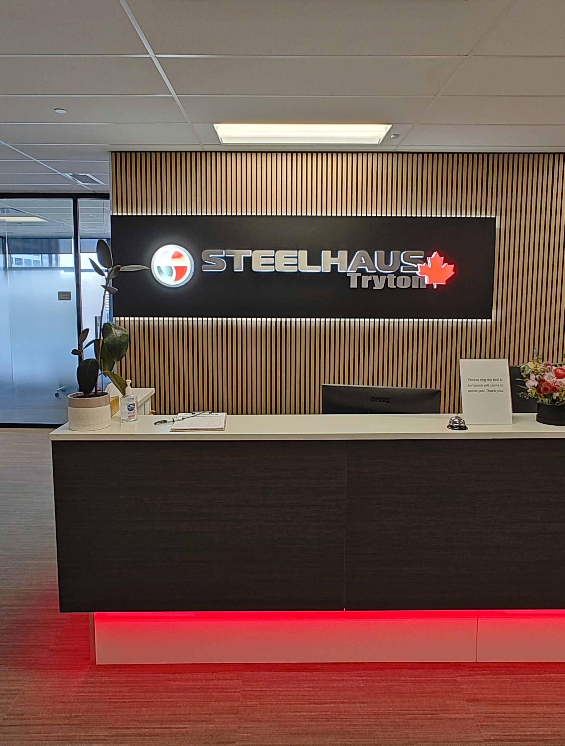 Steelhaus Technologies Inc - Interior Office Signage