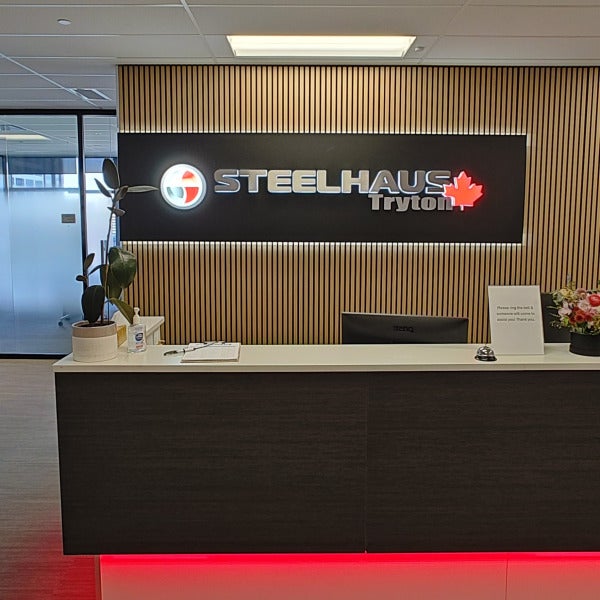 Steelhaus Technologies Inc - Interior Office Signage