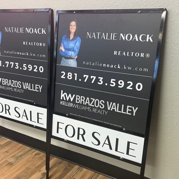 Real Estate Signs