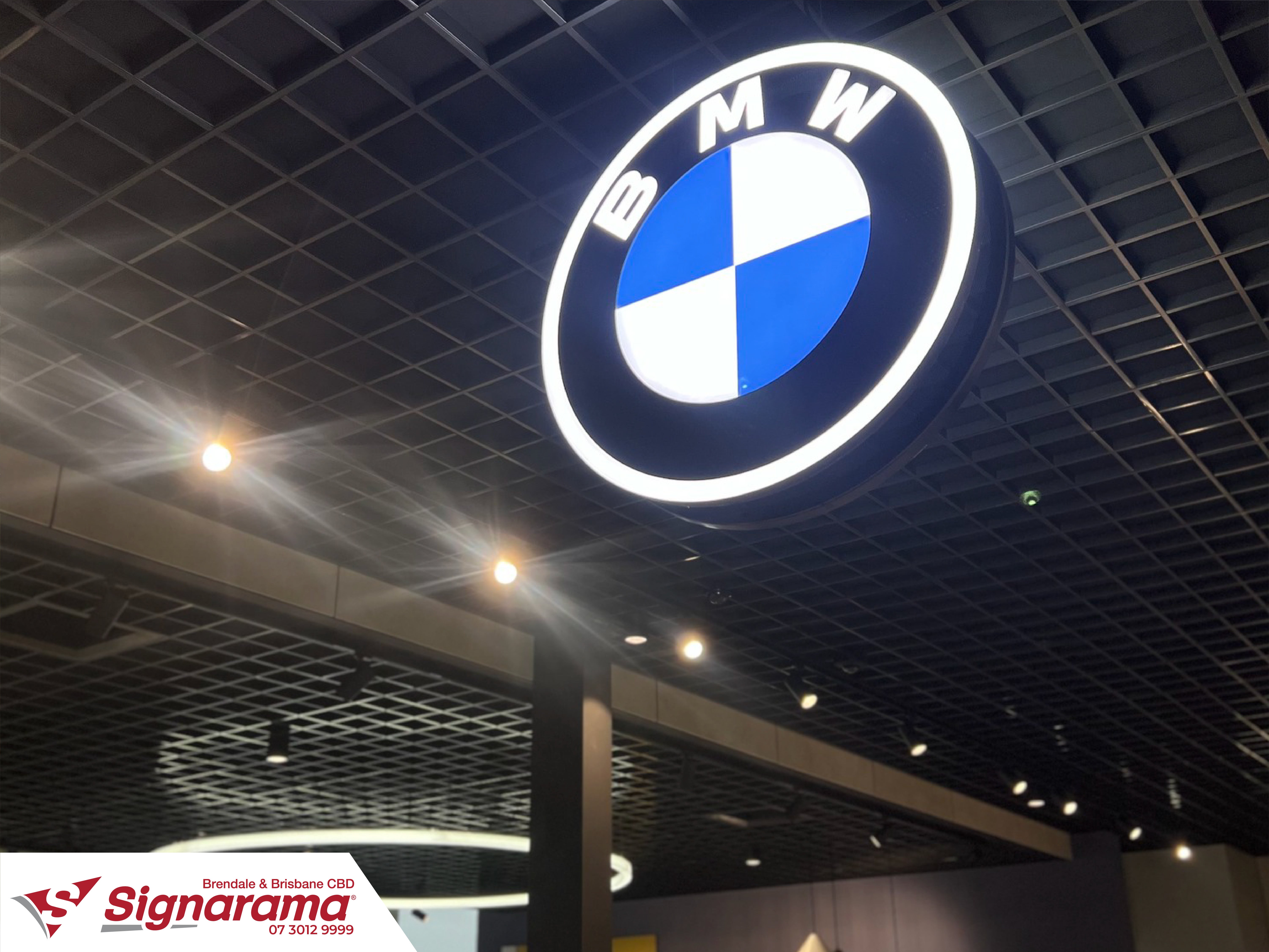 Showroom Refurbishment Westside BMW by Signarama Brendale