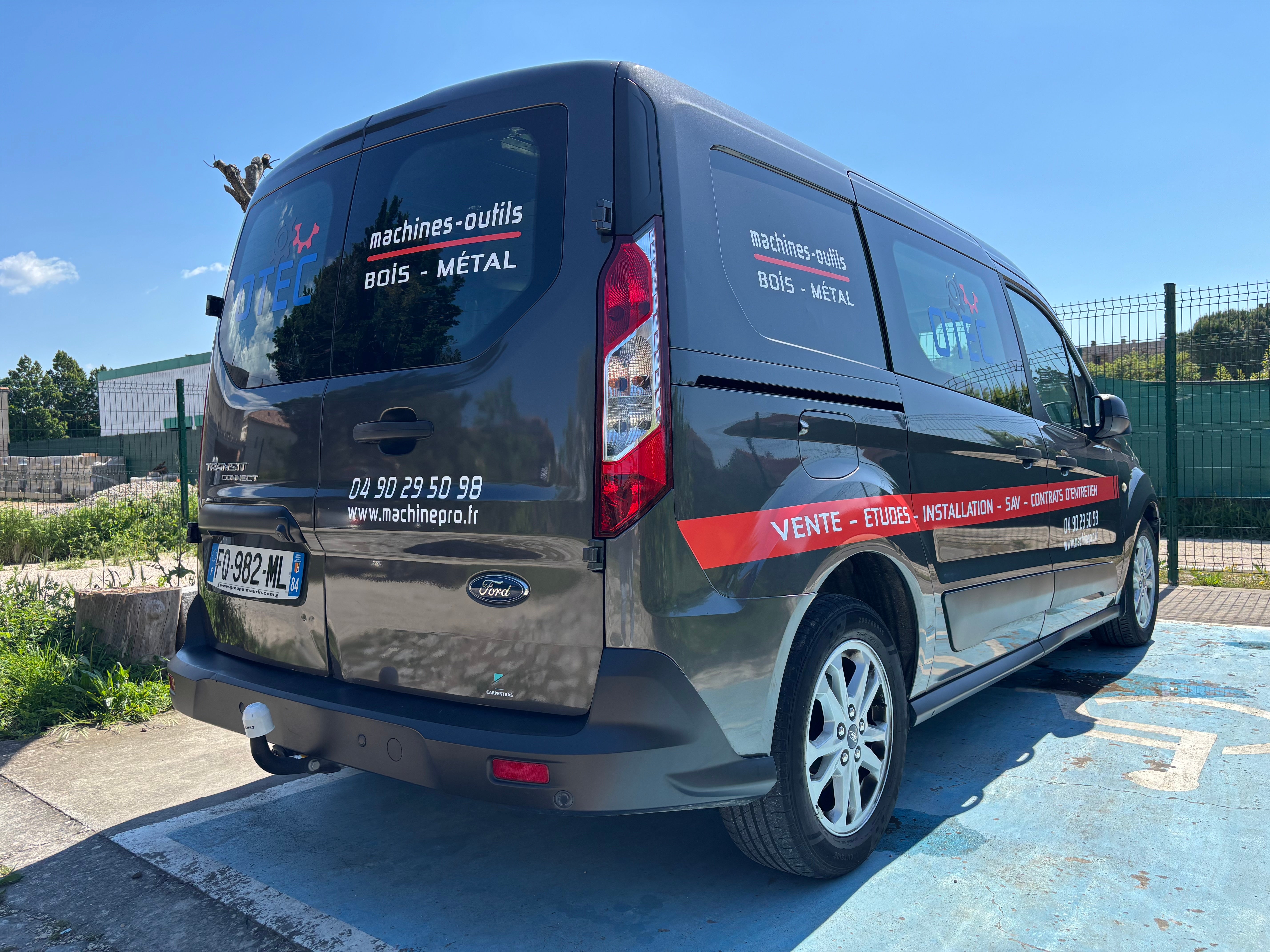 Marquage véhicule pour OTEC à Carpentras