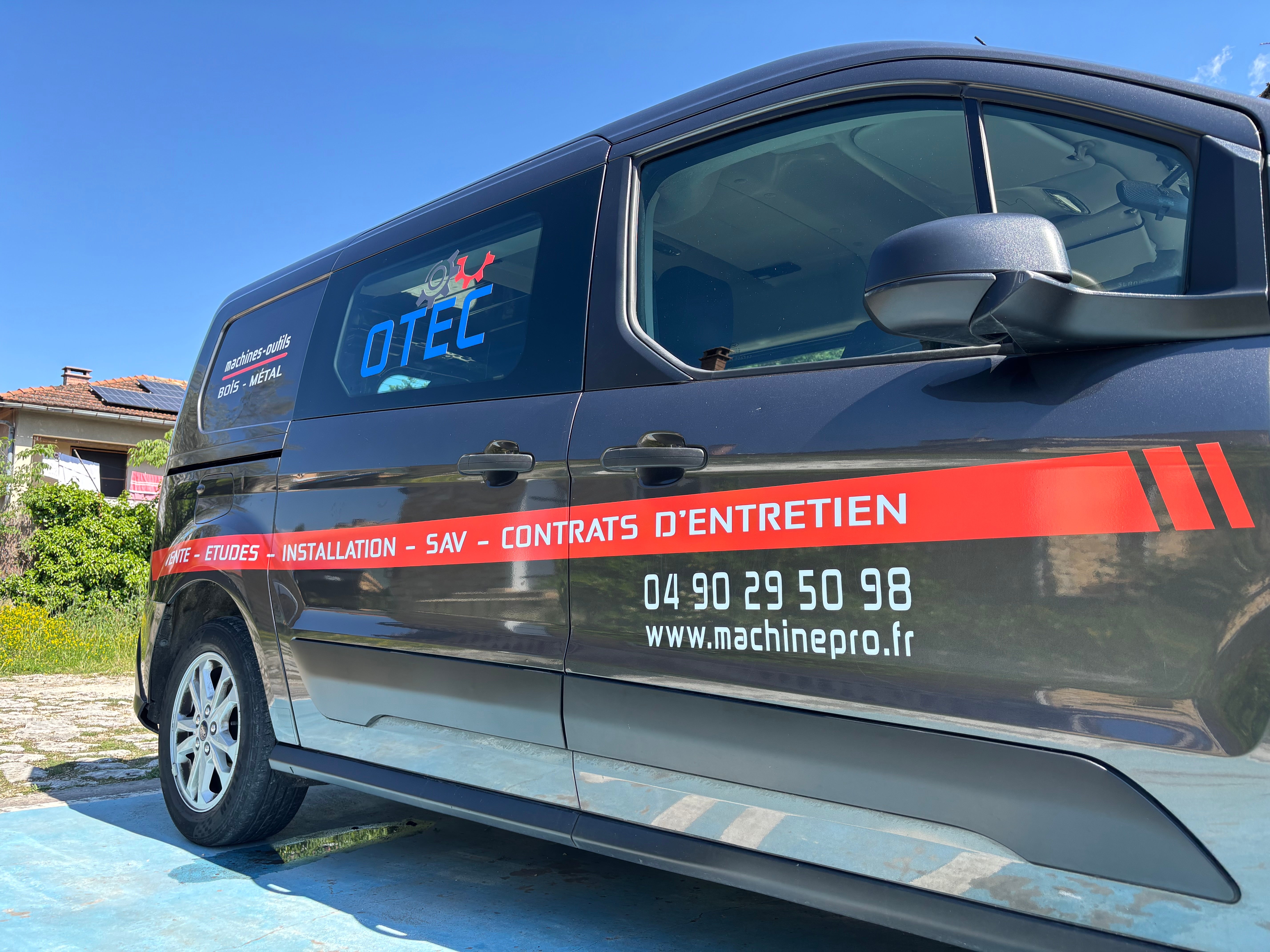 Marquage véhicule pour OTEC à Carpentras
