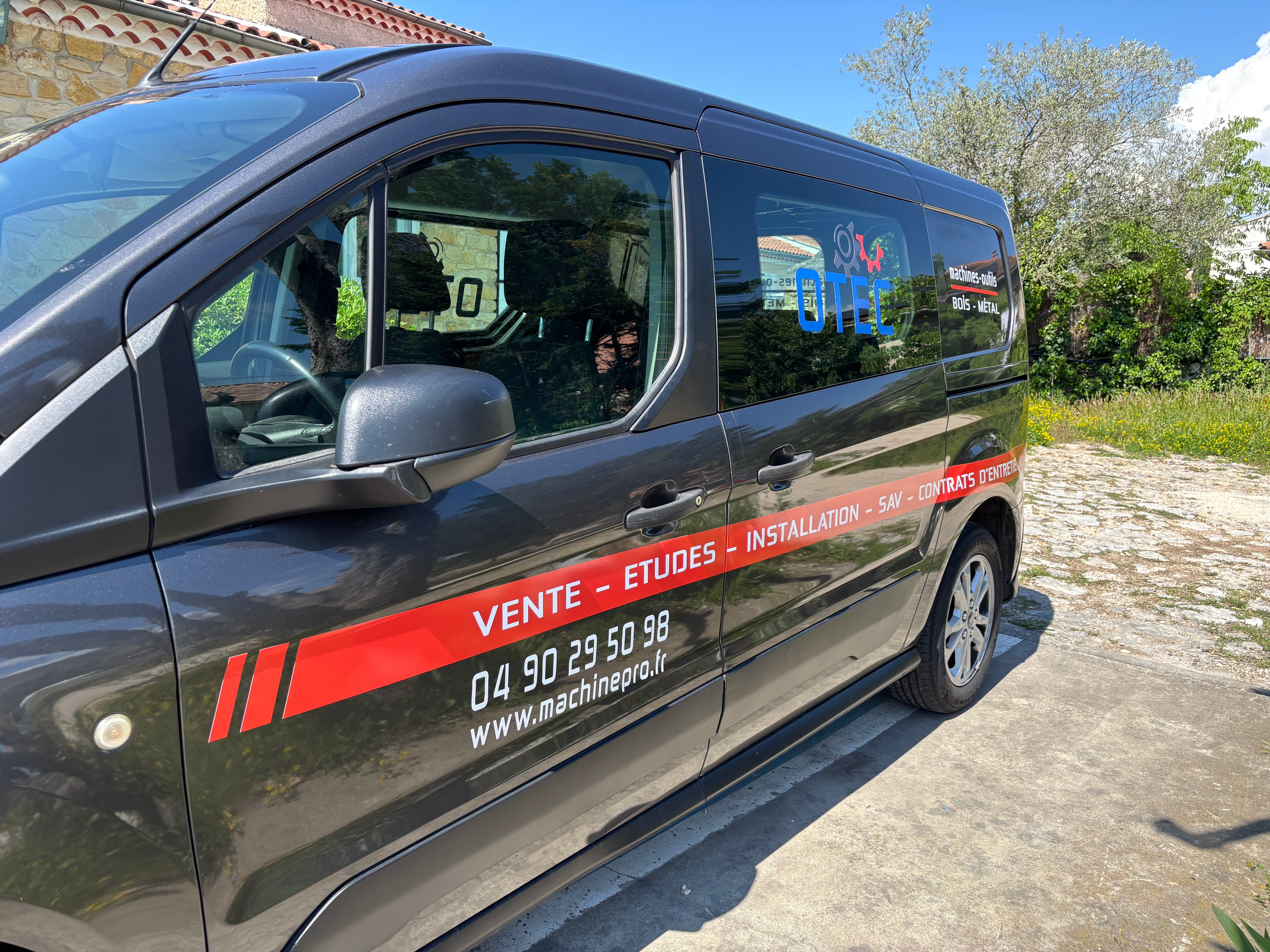 Marquage véhicule pour OTEC à Carpentras