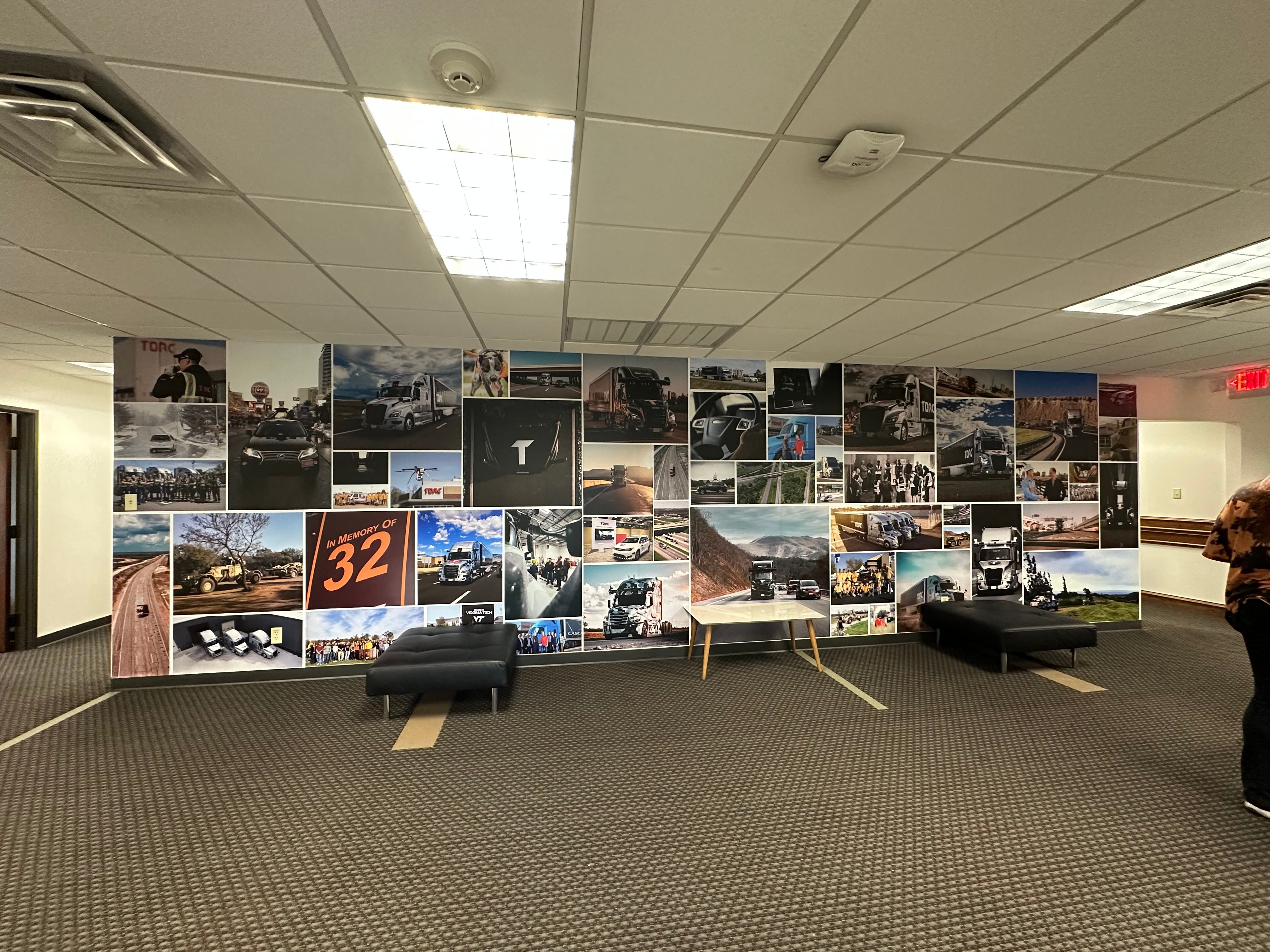Wall Graphics for TORC Robotics done by Signarama North Fort Worth/Keller