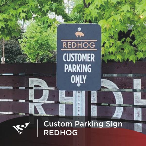 Custom Parking Sign