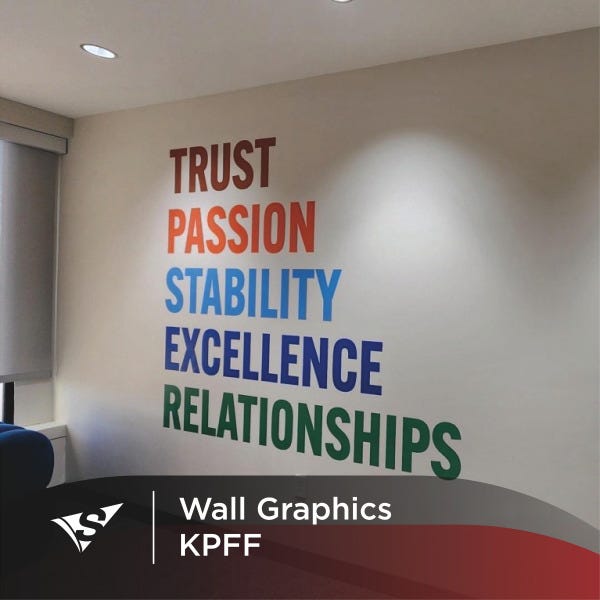 Wall Graphics in Louisville for KPFF