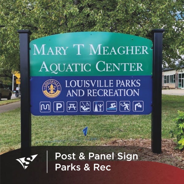 City Park Signage Across St. Matthews
