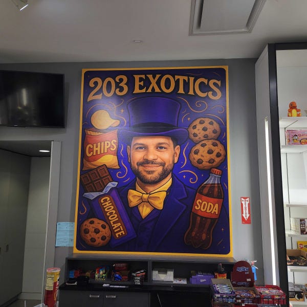 203 Exotics Foamboard Signage