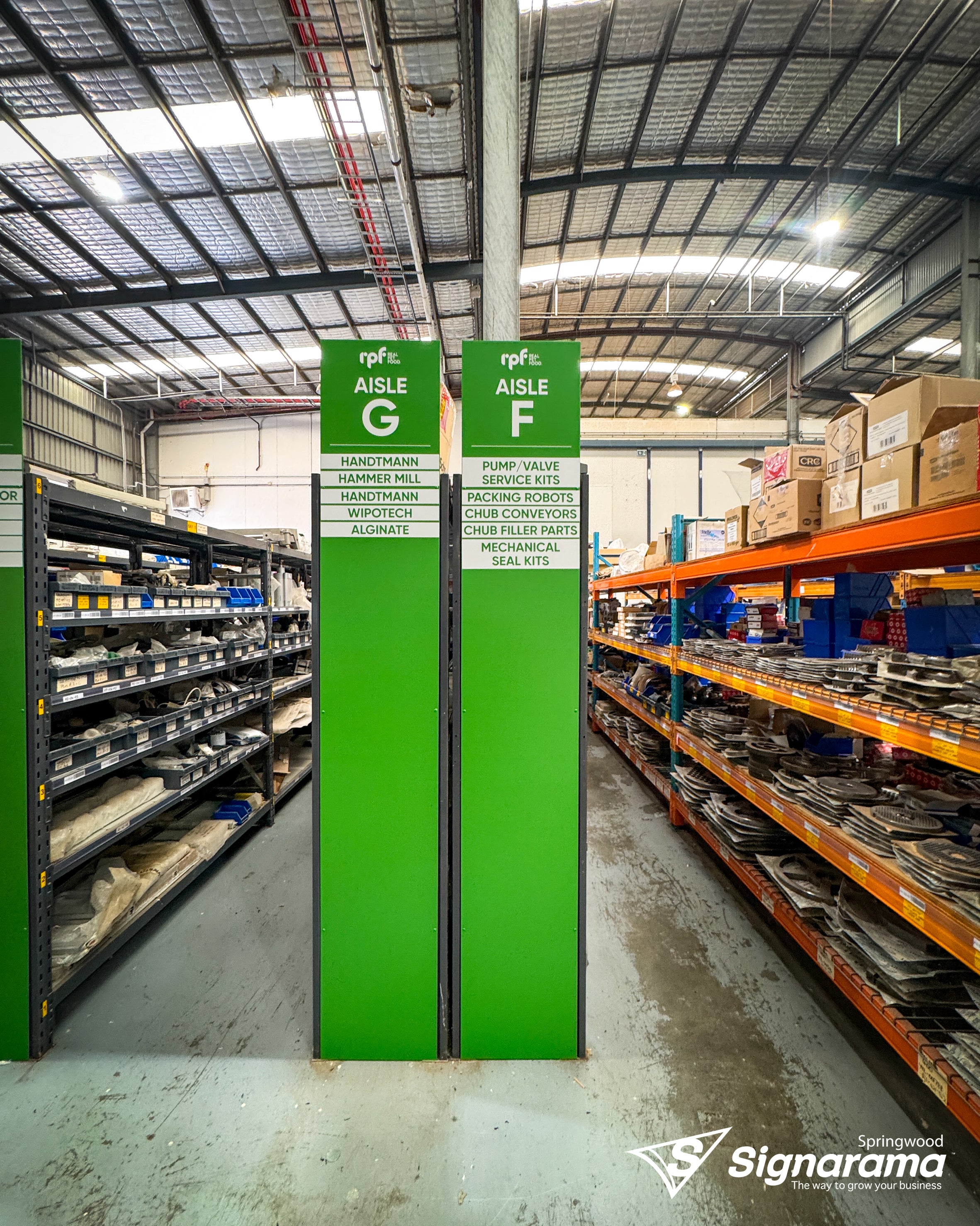 Magnetic and Vinyl Signage - Real Pet Food Company
