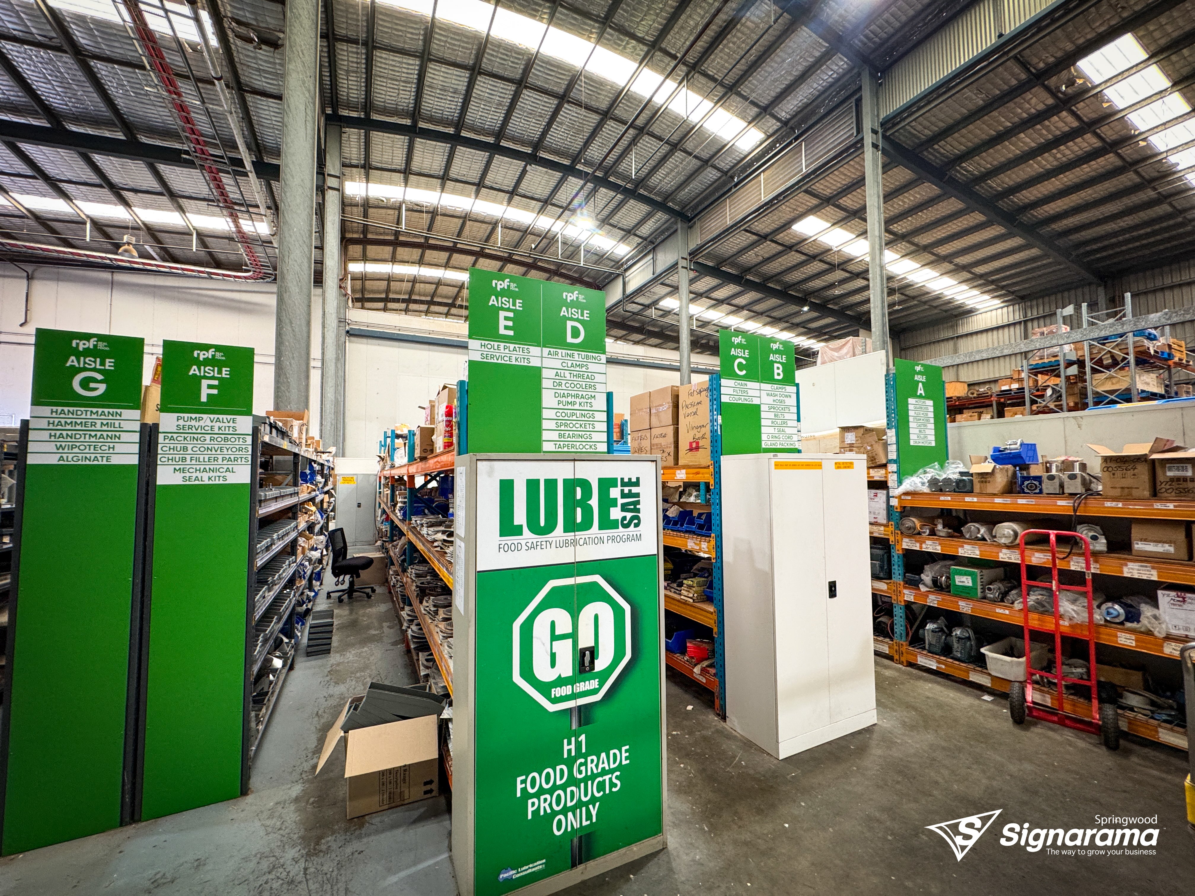 Magnetic and Vinyl Signage - Real Pet Food Company