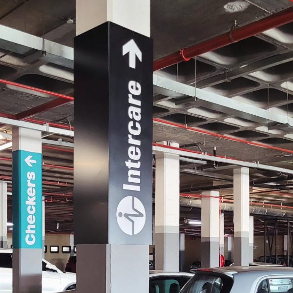 Intercare - Directional signage