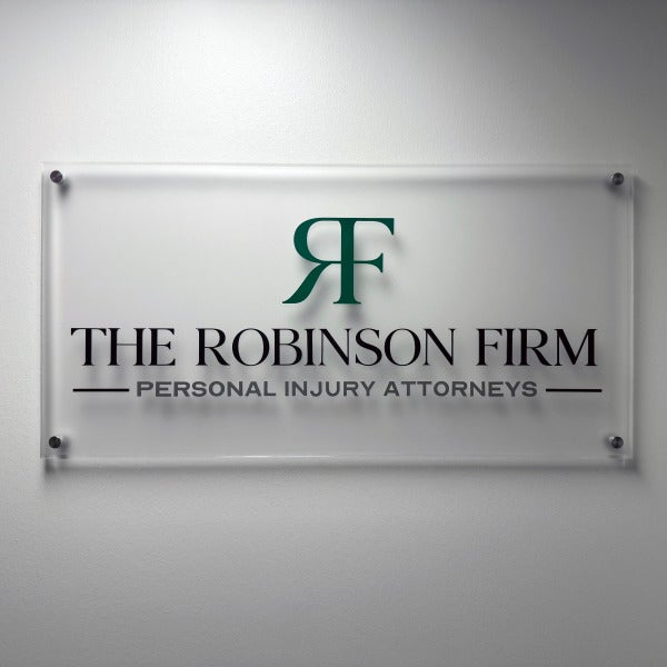 9307 Acrylic Lobby Sign