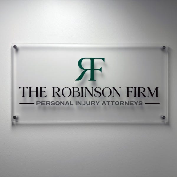 9307 Acrylic Lobby Sign
