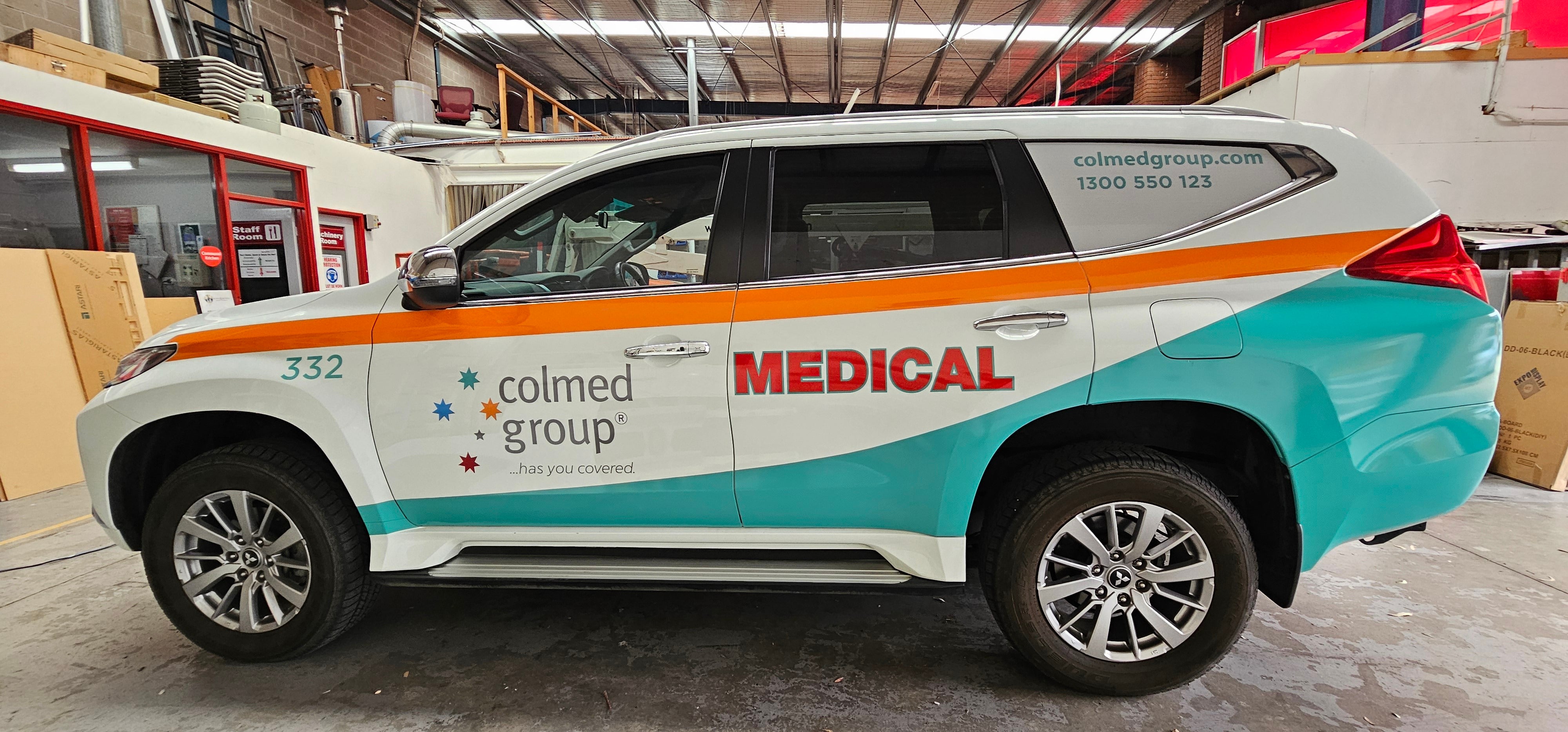 Colmed Group - Noble Park Vehicle Signage