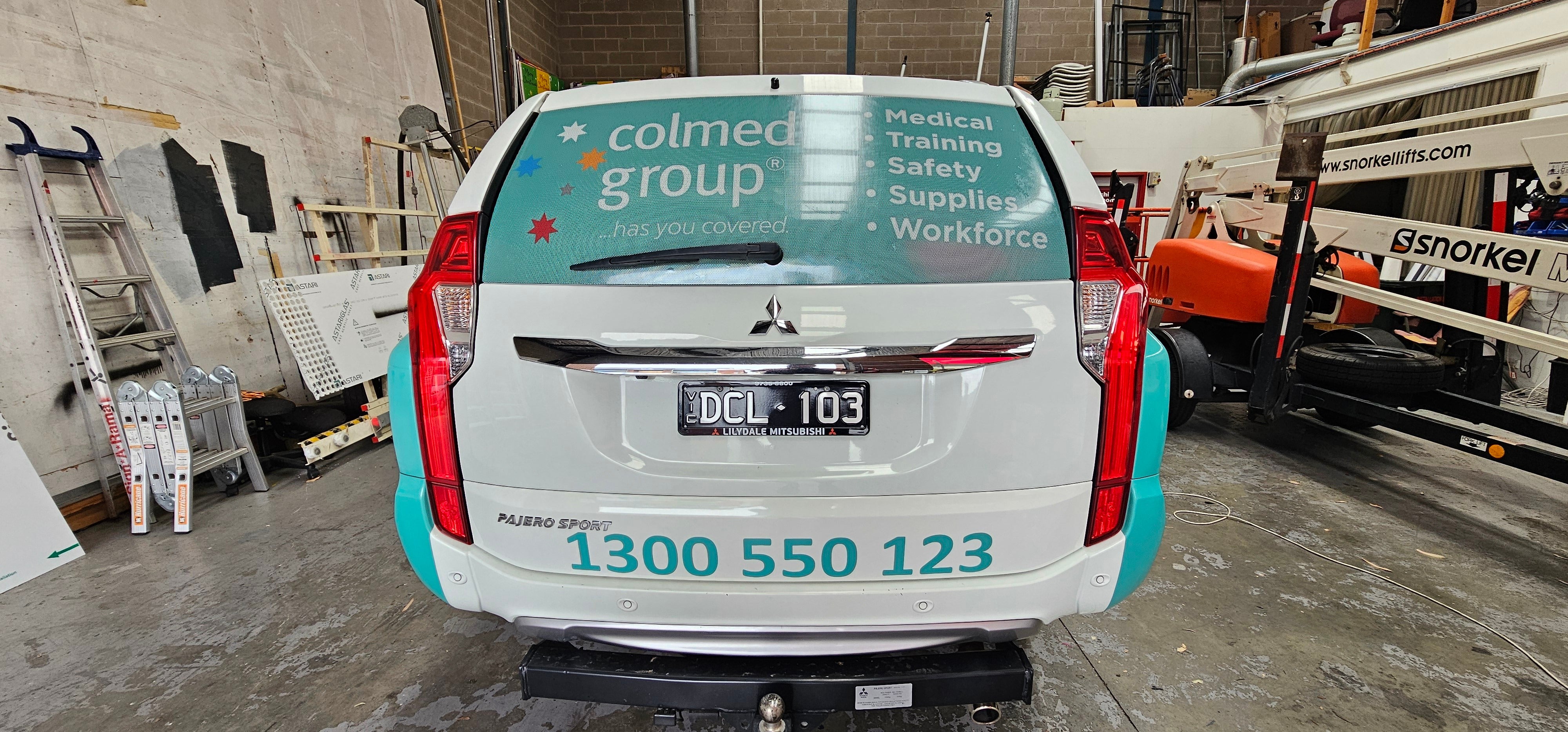 Colmed Group - Noble Park Vehicle Signage