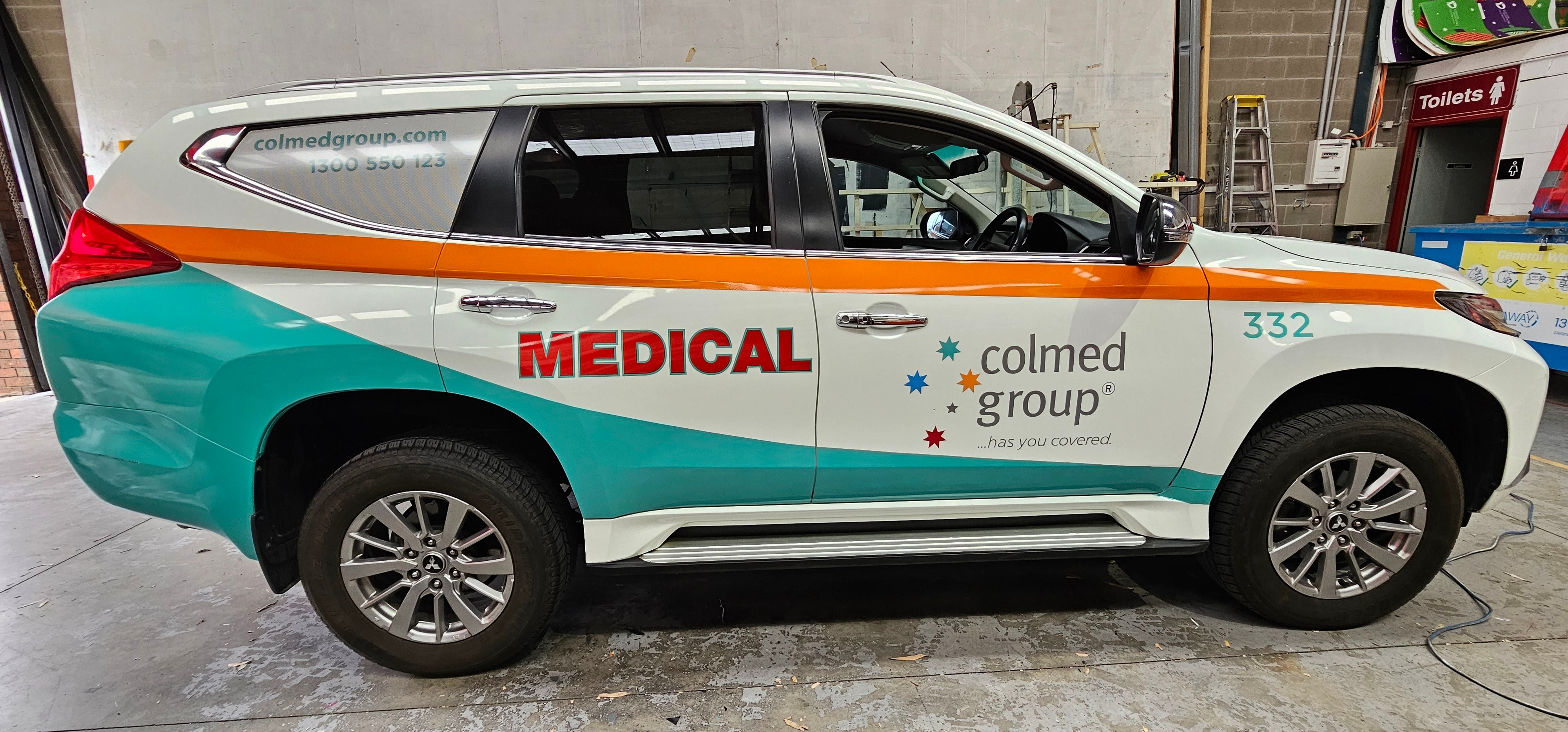 Colmed Group - Noble Park Vehicle Signage