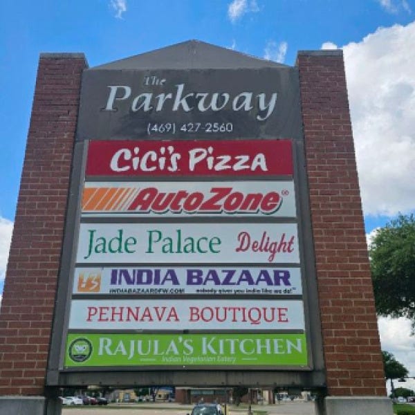 Post and panel sign