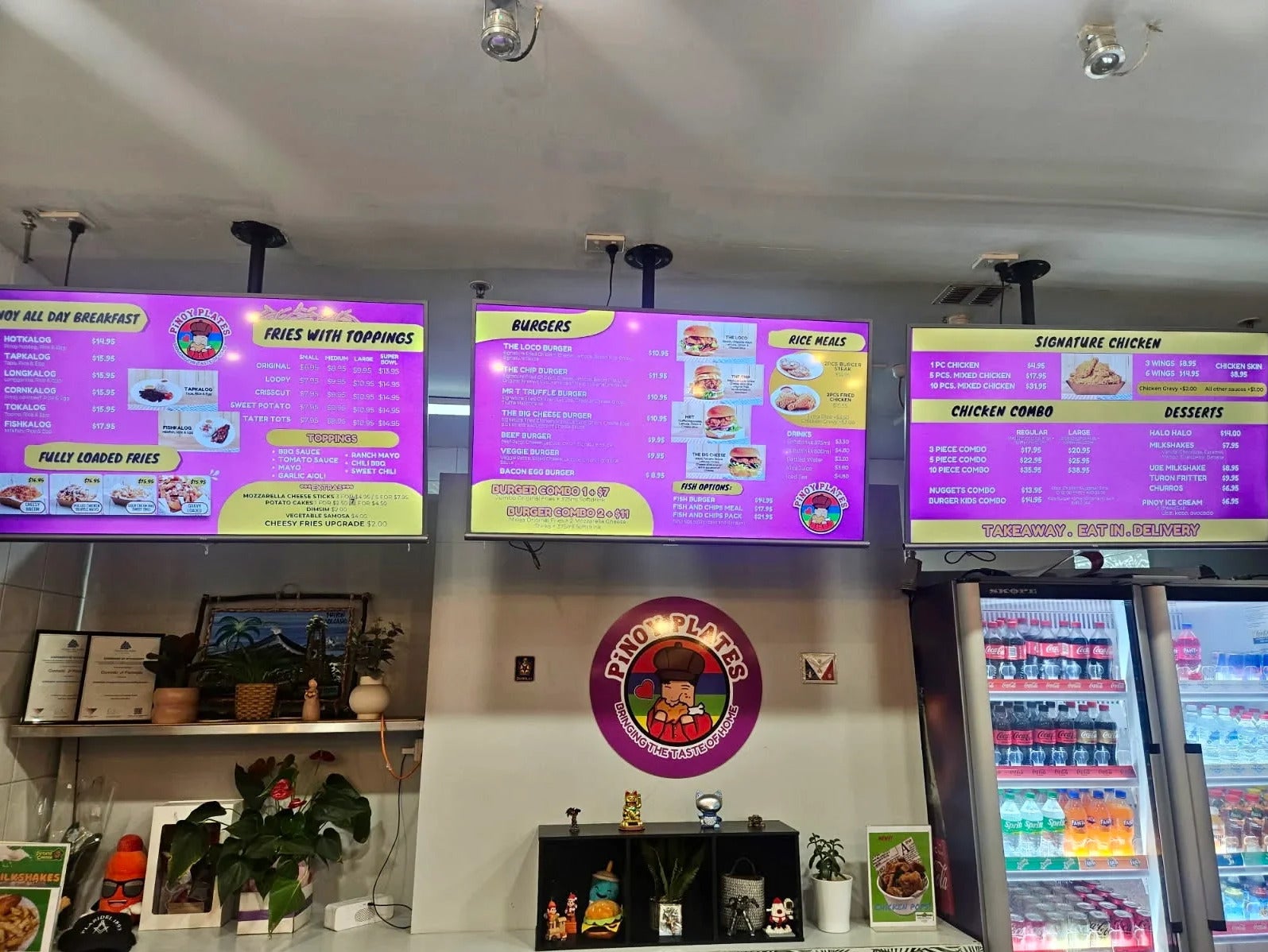 Signage Upgrade Branding - Pinoy Plates - Bundoora VIC.
