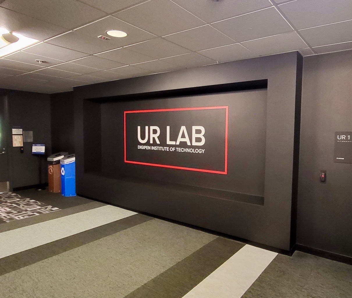 Transforming Campus Spaces with Custom Wall Graphics: DigiPen’s UR Lab Makeover