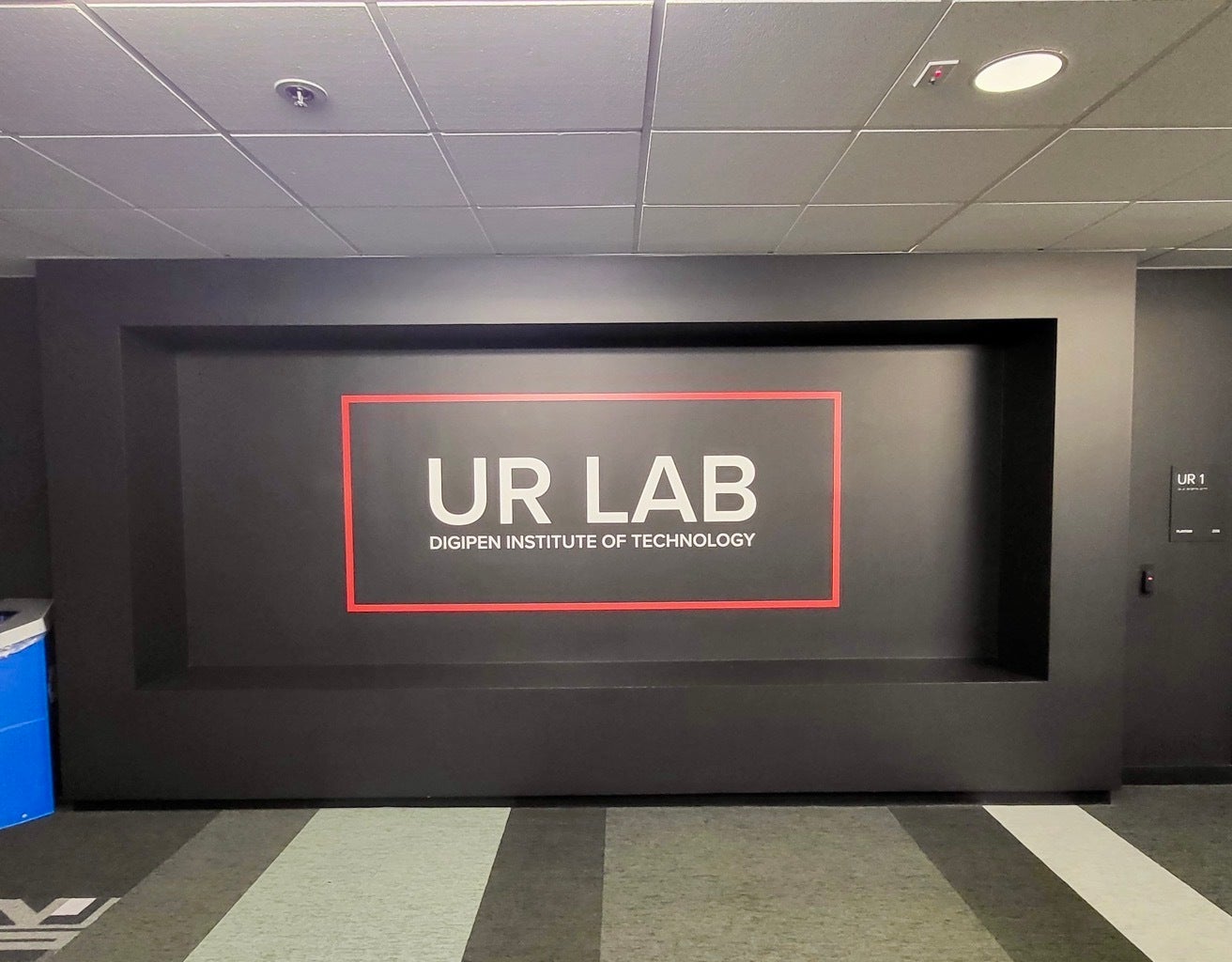 Transforming Campus Spaces with Custom Wall Graphics: DigiPen’s UR Lab Makeover