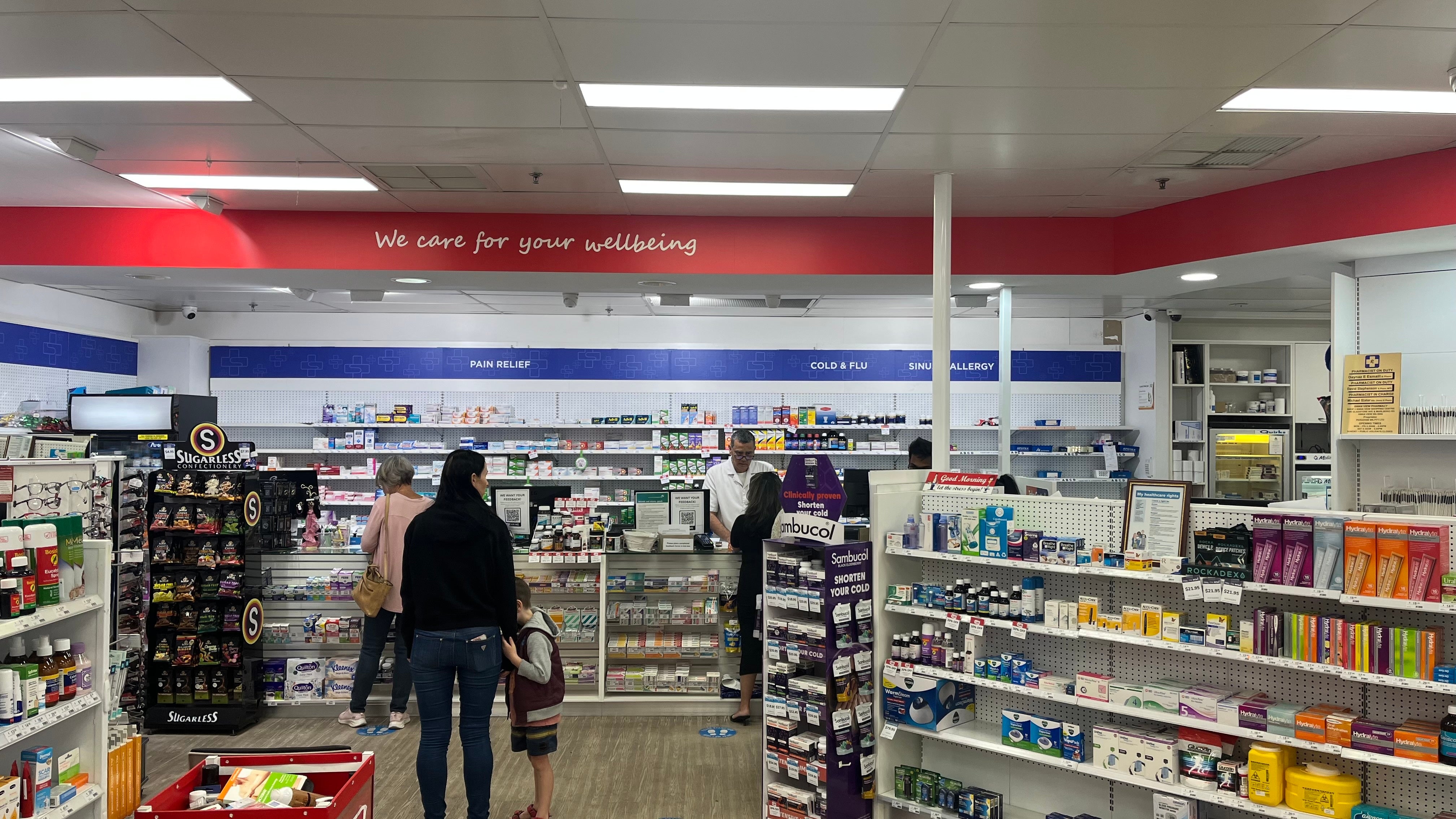 Swan View Pharmacy Signage
