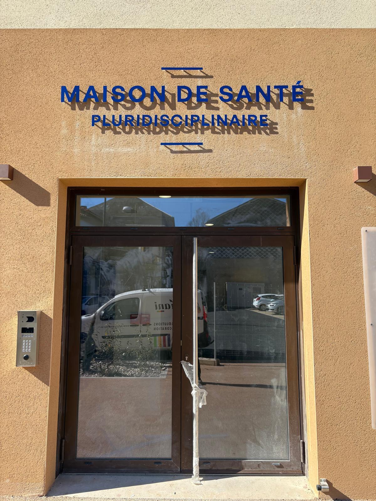 Signalétique complète Maison de Santé St-Affrique