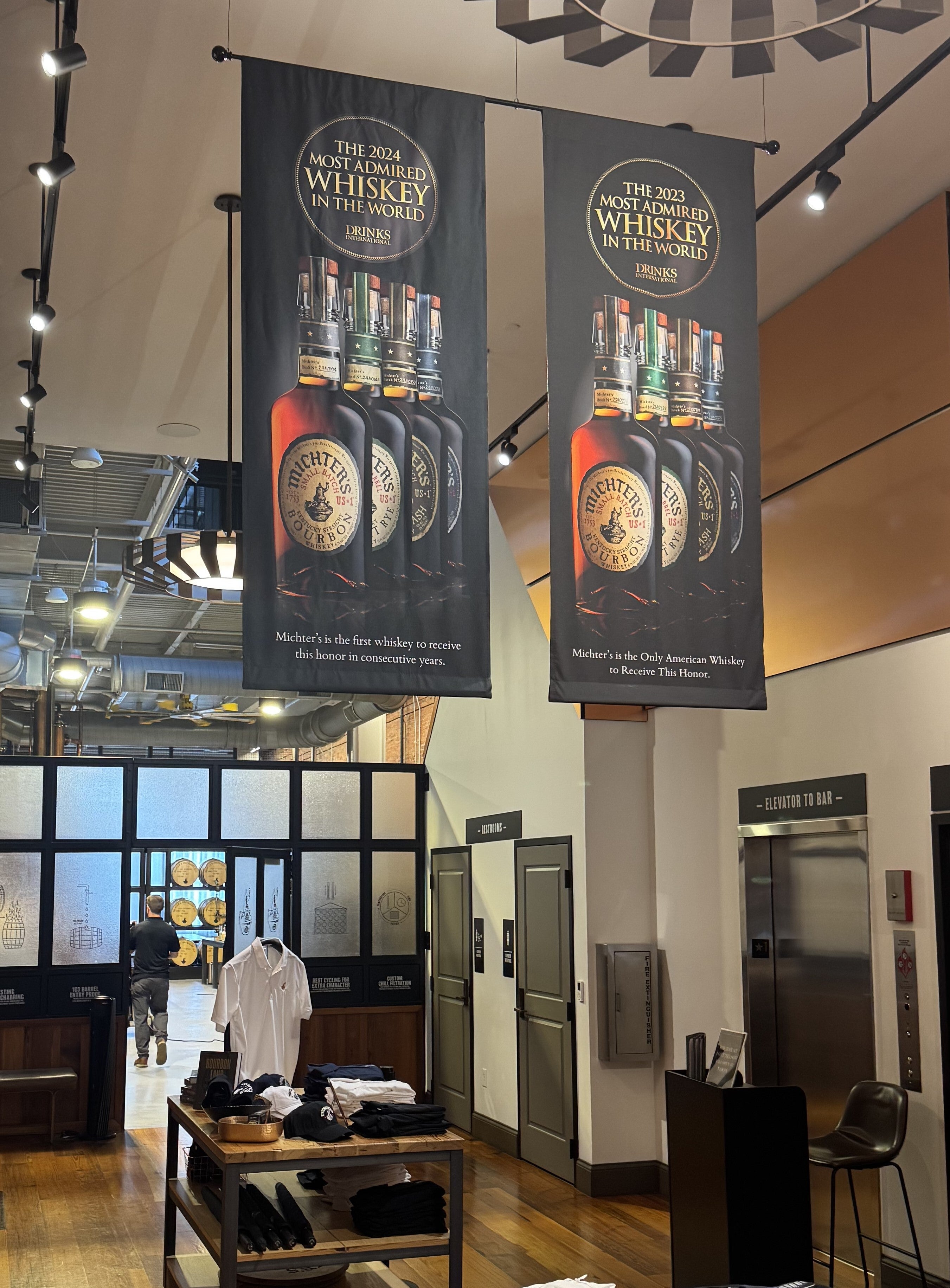 Louisville Distillery Needs Interior Banners to Promote Products