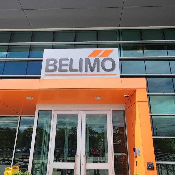 Belimo Building Sign, Danbury CT