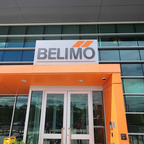 Belimo Building Sign, Danbury CT