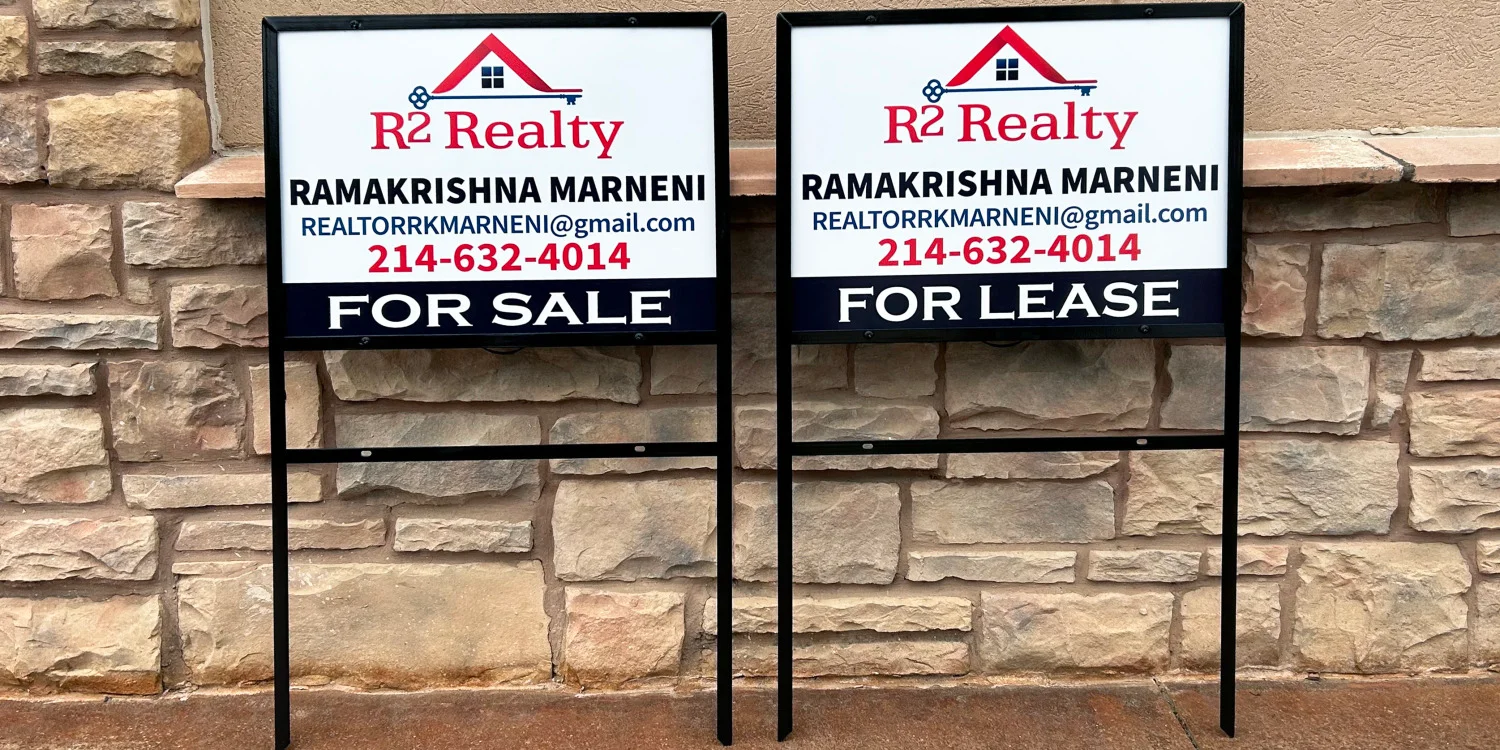 Real Estate Signs & Open House Flags