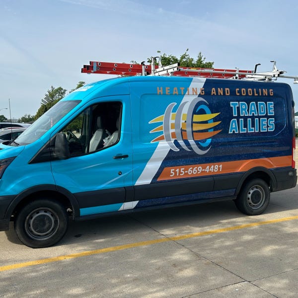 Ankeny - Trade Allies Van Wrap