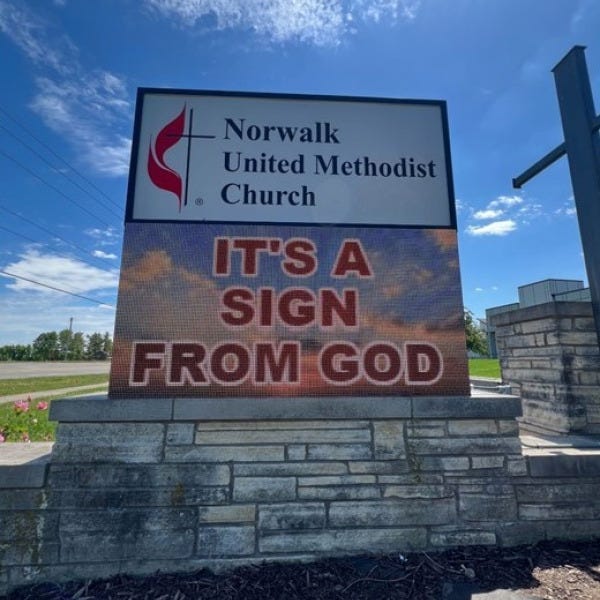 Ankeny - Norwalk United Methodist Church Monument Sign