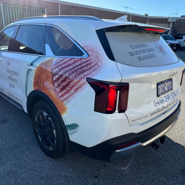  First Fleet Wrapped for Unified Bodyworks Massage! 