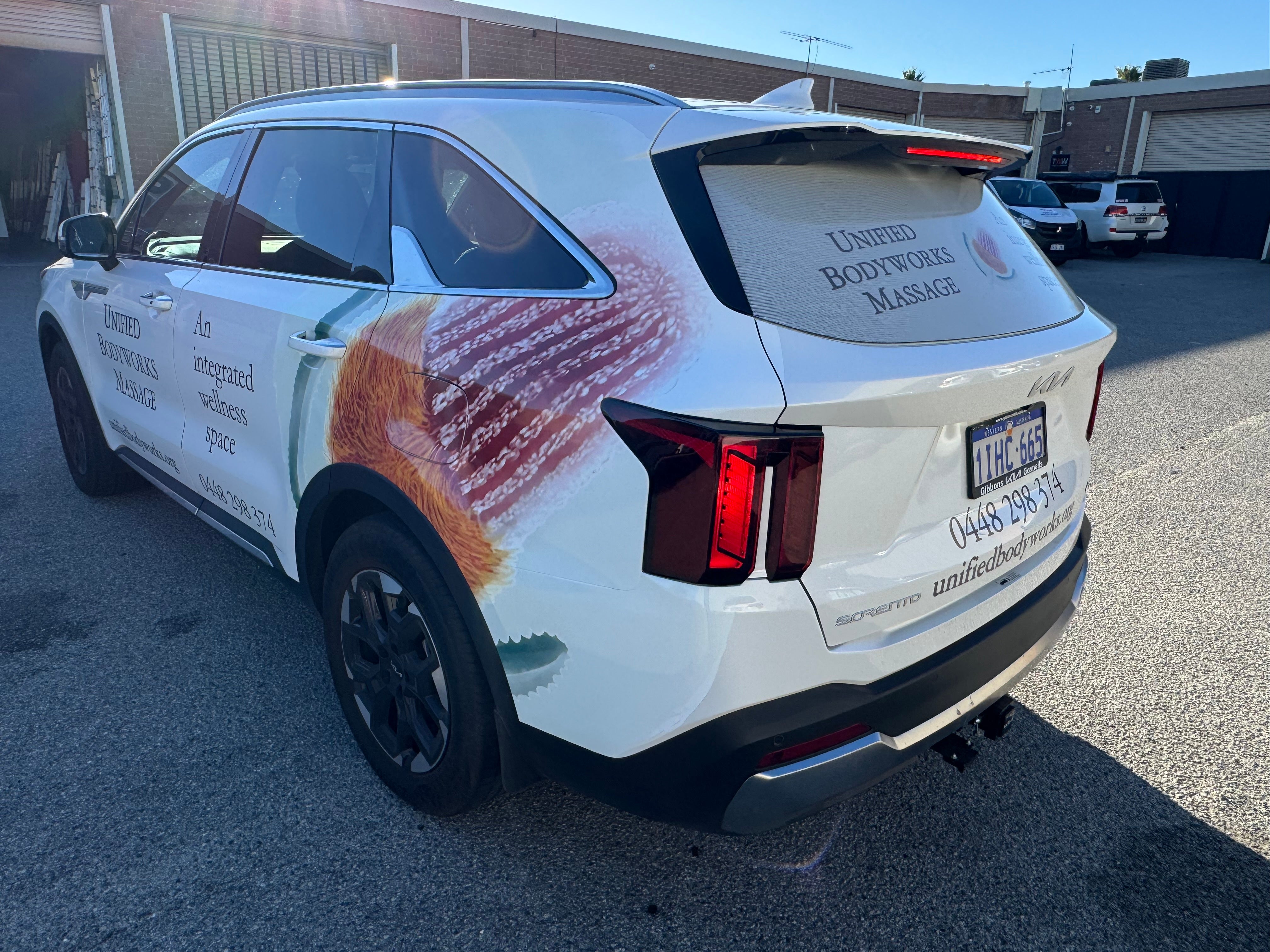  First Fleet Wrapped for Unified Bodyworks Massage! 