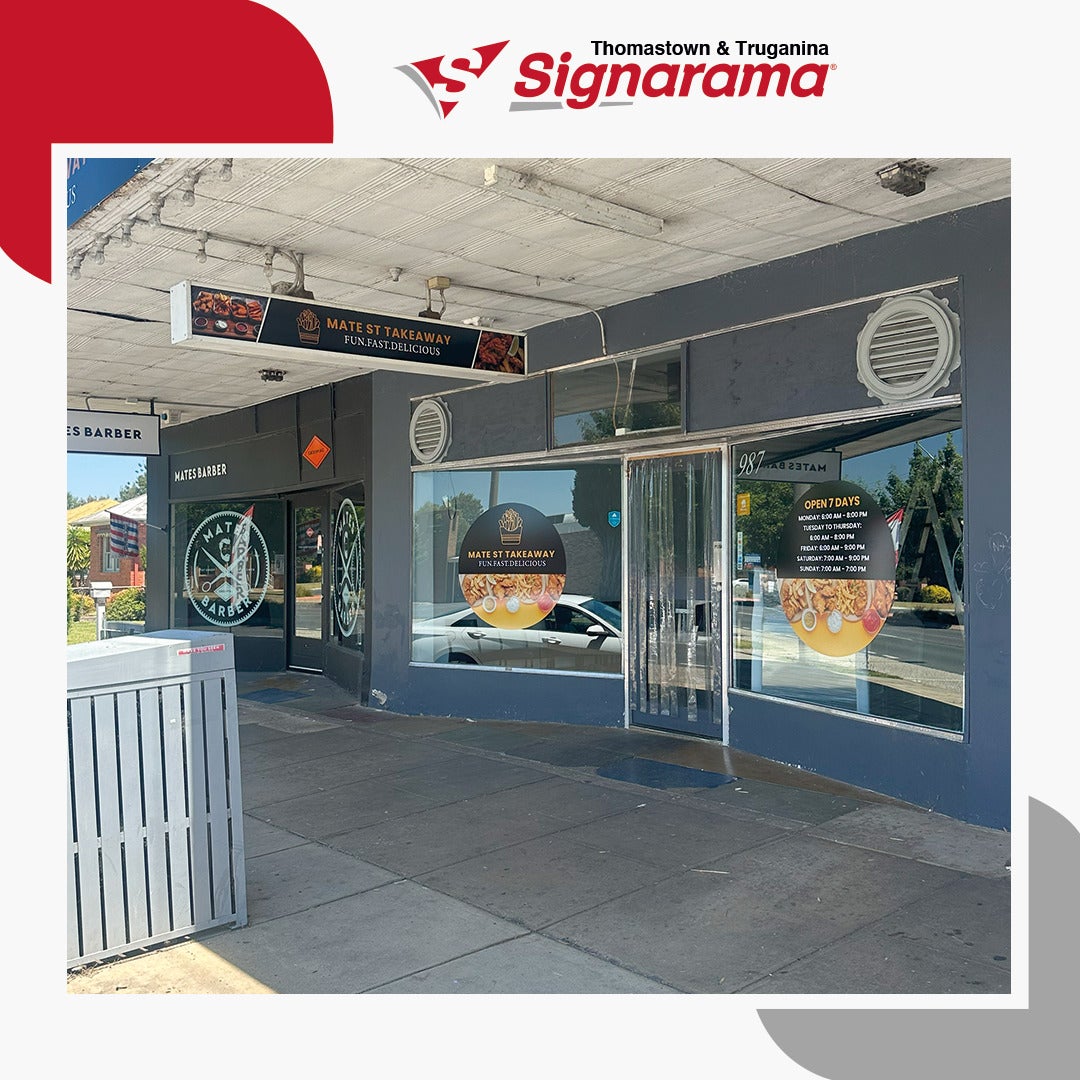 Complete Signage & Branding Package for Mate St Takeaway – By Signarama Thomastown & Truganina