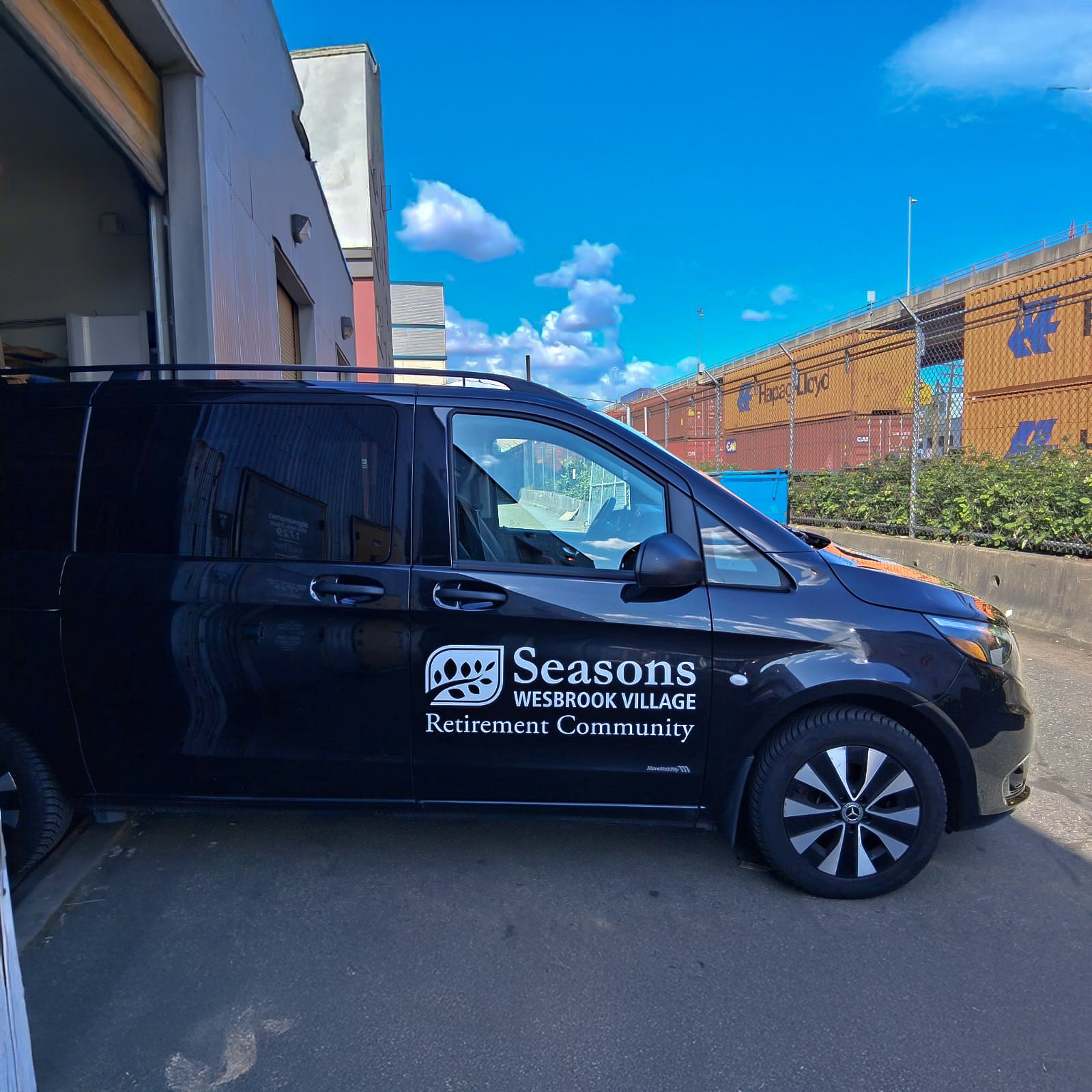 Vehicle graphics for Seasons Retirement Community 